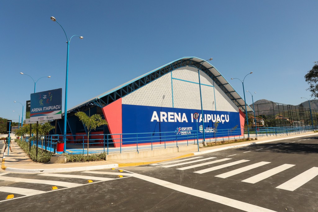 Arena Itaipuaçu: equipamento urbano e eventos em Maricá